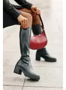 Dámské kozačky VINCEZA 58332 BLACK