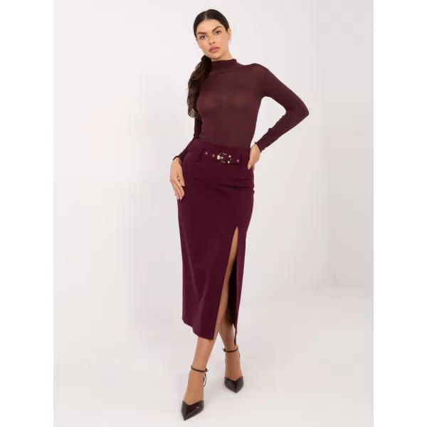  Dámská halenka ITALY MODA IT-BZ-21819.09P BURGUNDY 