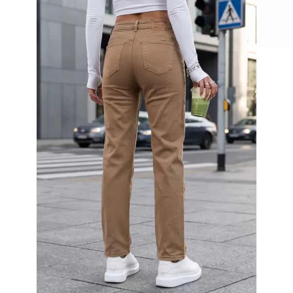  Dámské kalhoty DSTREET KARAMELOVÁ 
