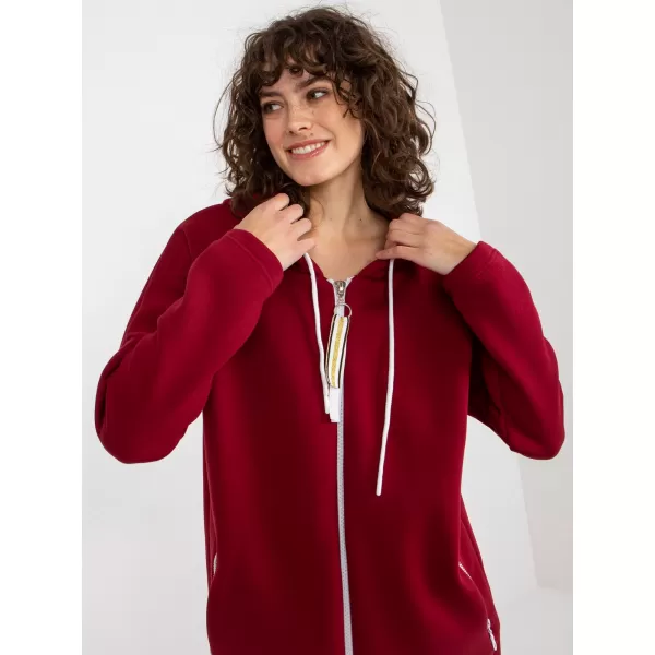  Dámská mikina RELEVANCE RV-BL-4742.20P BURGUNDY 