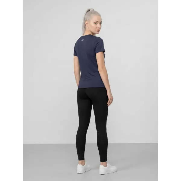  Dámské triko 4F 4FWMM00TTSHF3306 NAVY 