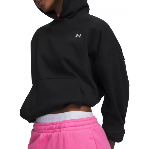  Dámská mikina UNDER ARMOUR ICON FLEECE HOODIE 6013544-009 ČERNÁ 