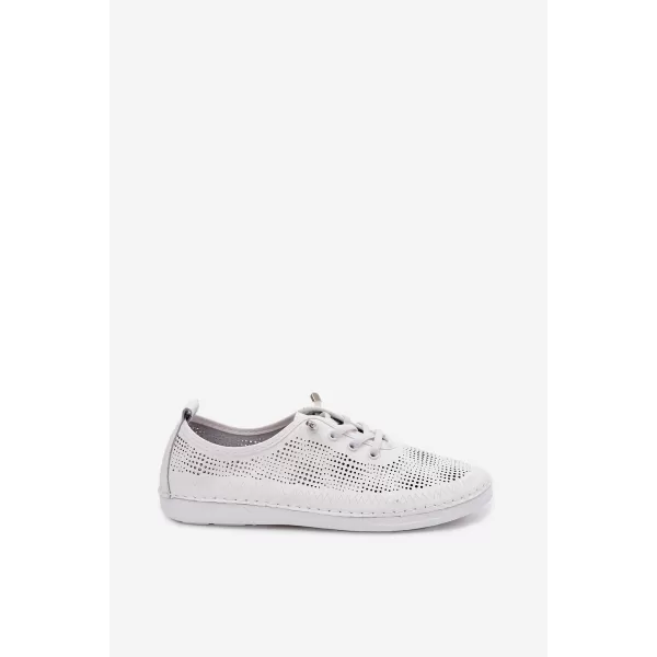  Dámské tenisky S.BARSKI LR61-7083 WHITE 