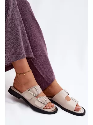 Dámské pantofle VINCEZA 62304 BEIGE