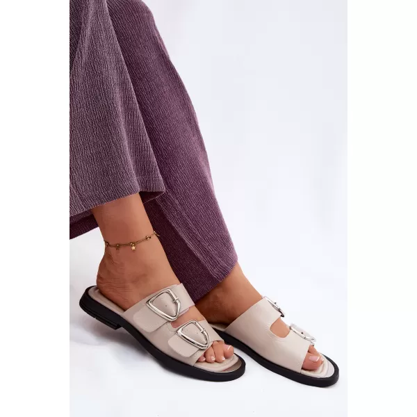  Dámské pantofle VINCEZA 62304 BEIGE 