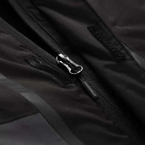  Dětská lyžařská bunda ALPINE PRO DEARO 3 BLACK 
