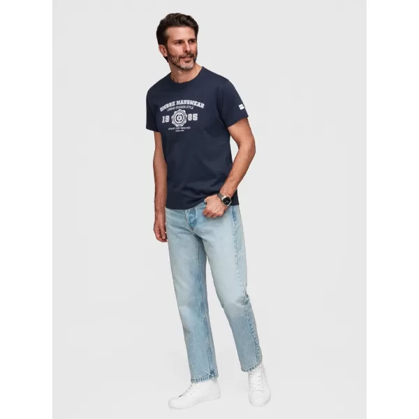  Pánské triko OMBRE OM-TSPT-0269 NAVY BLUE 