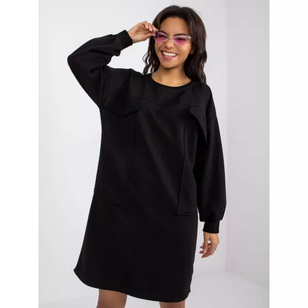  Dámské šaty EX MODA EM-SK-717.33X NOIRE 