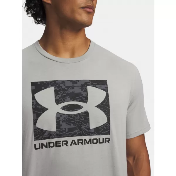  Pánské triko UNDER ARMOUR UA ABC CAMO BOXED LOGO SS 1361673-069 ŠEDÁ 