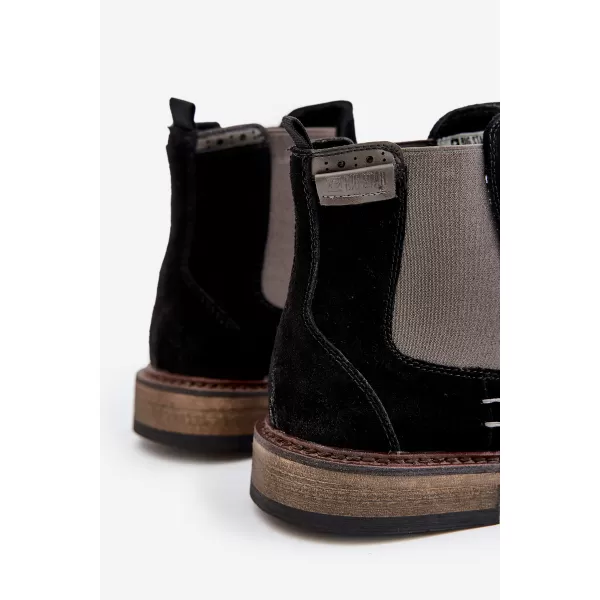  Pánské boty BIG STAR SHOES OO174154 BLACK 