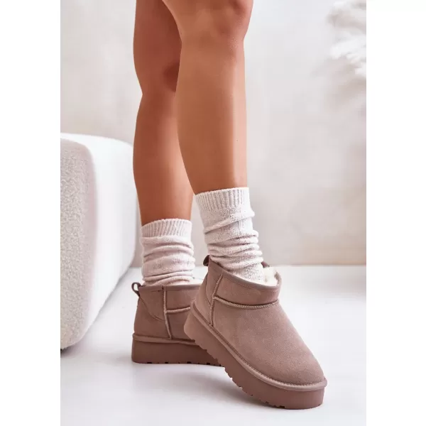  Dámské boty BOTO W5828 KHAKI 