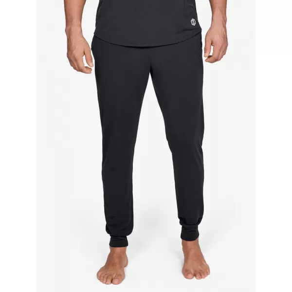  Pánské tepláky UNDER ARMOUR RECOVERY SLEEPWEAR JOGGER 1329519-001 ČERNÁ 