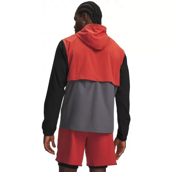  Pánská bunda UNDER ARMOUR UA VELOCITI HOODED JACKET 6015111-009 ČERNÁ 
