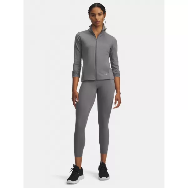 Dámské legíny UNDER ARMOUR MOTION MESH ANKLE LEGGING 6010090-709 ZELENÁ 