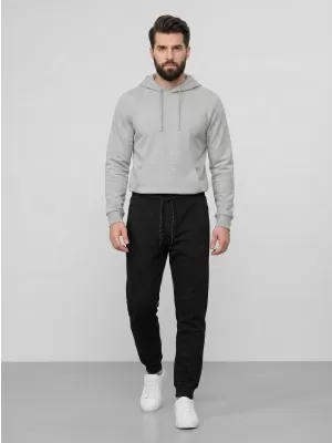 Pánské kalhoty 4F 4FWMM00TTROM1676 DEEP BLACK