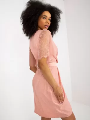 Dámské šaty LAKERTA LK-SK-508643.38X DARK PINK