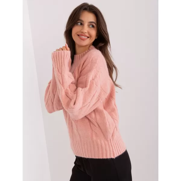  Dámský svetr FACTORY PRICE AT-SW-0146.10P BRIGHT PINK 