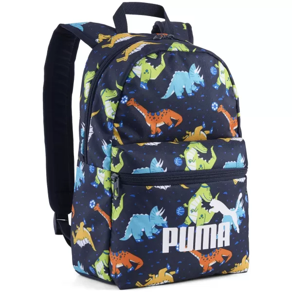  Batoh PUMA PHASE AOP SMALL BACKPACK 09132414 PUMA NAVY/SPORTY DINO AOP 