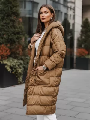 Dámská bunda DSTREET KARAMELOVÁ