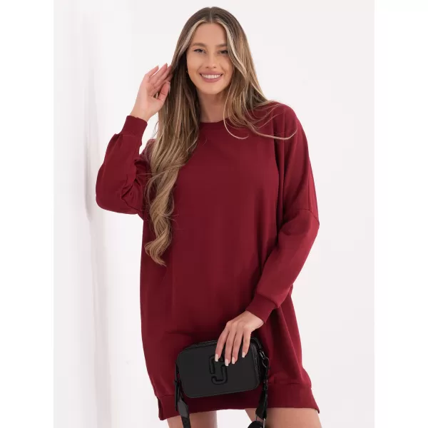 Dámské šaty RELEVANCE RV-SK-6019.67 BURGUNDY 