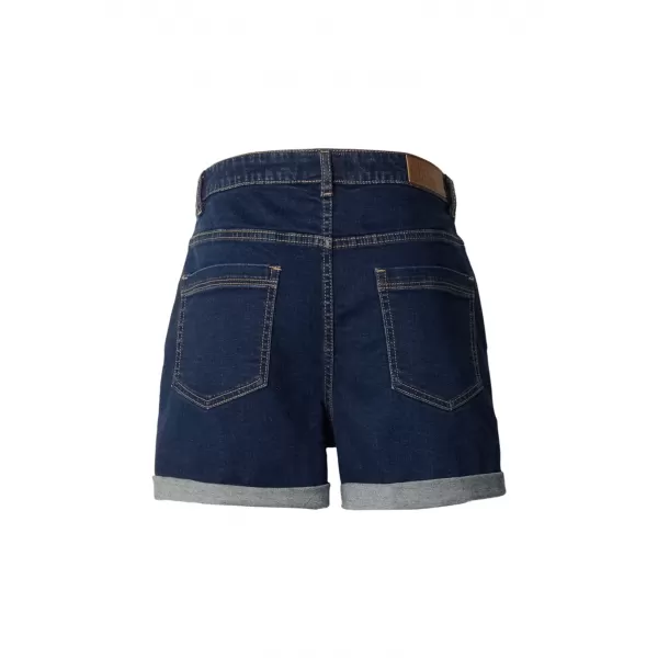  Dámské kraťasy URBAN CLASSICS TB8371 DARK BLUE WASHED 