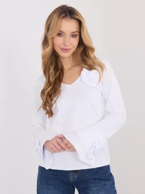 Dámská halenka ITALY MODA IT-BZ-22139.55 WHITE