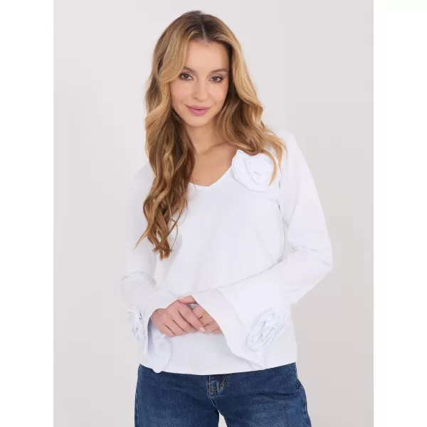  Dámská halenka ITALY MODA IT-BZ-22139.55 WHITE 