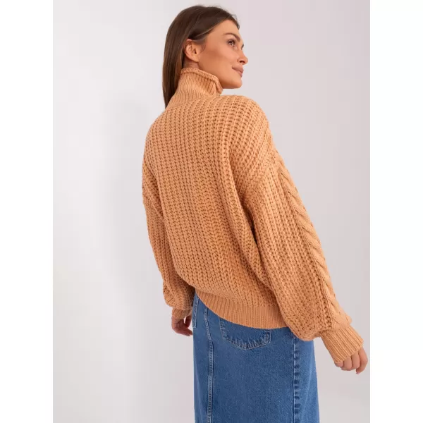  Dámský svetr WOOL FASHION ITALIA AT-SW-2350.91P PEACH 