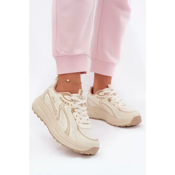  Dámské tenisky BIG STAR SHOES TT274326 BEIGE 