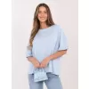 Dámské tričko RUE PARIS RV-BZ-A1230.12 LIGHT BLUE