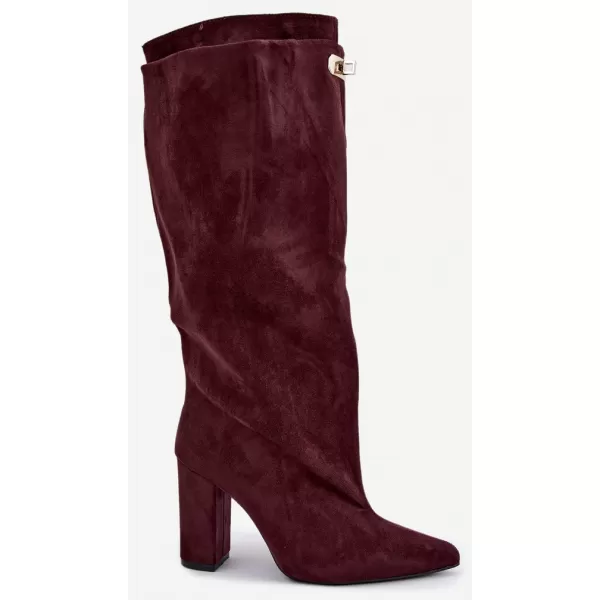  Dámské kozačky BOTO 2912A-1 BURGUNDY 