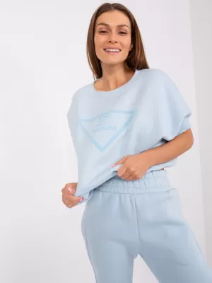 Dámský set MY RED LIPS EM-KMPL-786.93 LIGHT BLUE