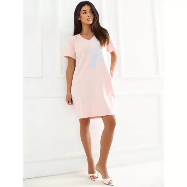  Dámské šaty RELEVANCE RV-SK-A1354.70 BRIGHT PINK 