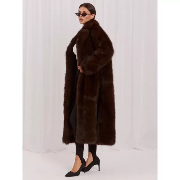  Dámský kabát FACTORY PRICE MBM-PL-25-65.98P BROWN 