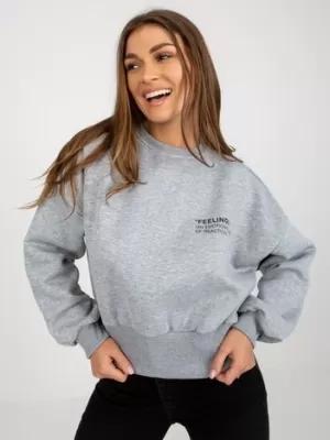 Dámská mikina EX MODA EM-BL-ES-21-521-1.93P GRAY