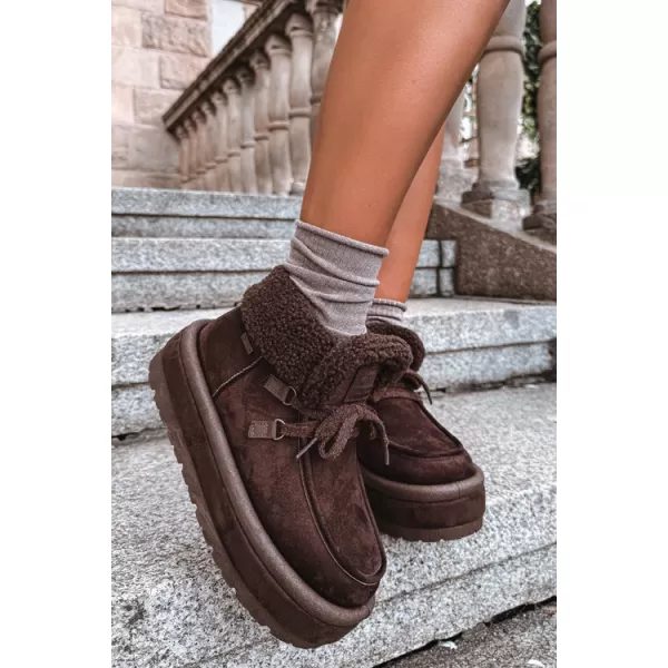  Dámské boty BIG STAR SHOES UU274214 BROWN/BEIGE SHADOWS 