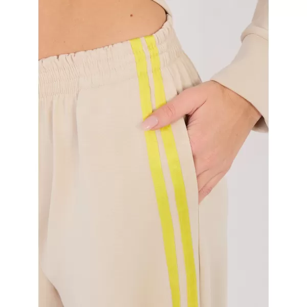  Dámská tepláková souprava RUE PARIS IT-KMPL-21772.12 BEIGE 