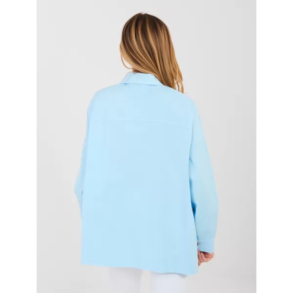  Dámská košile ITALY MODA IT-KS-FL9968.48 LIGHT BLUE 