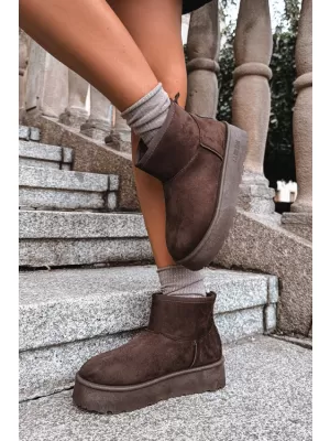 Dámské boty BIG STAR SHOES UU274223 BROWN/BEIGE SHADOWS