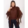 Dámská halenka FACTORY PRICE PM-BZ-J1005.25 BROWN