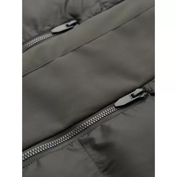  Pánská zimní bunda OMBRE OM-JALJ-0263 DARK OLIVE 