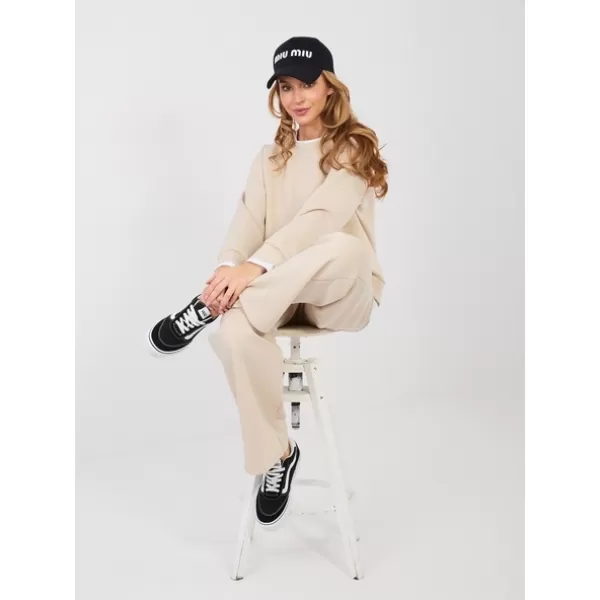  Dámský komplet RUE PARIS IT-KMPL-22230.18 BEIGE 