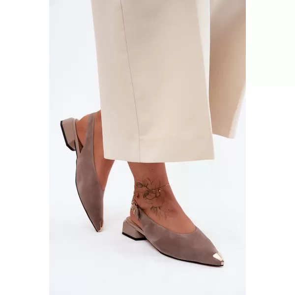  Dámské sandály D&A CR61-3050 BEIGE 