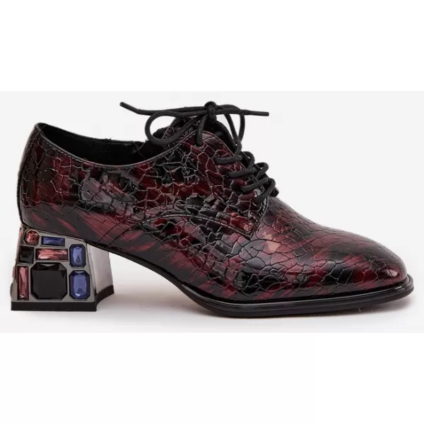  Dámské polobotky ARTIKER 57C0073 BORDO 