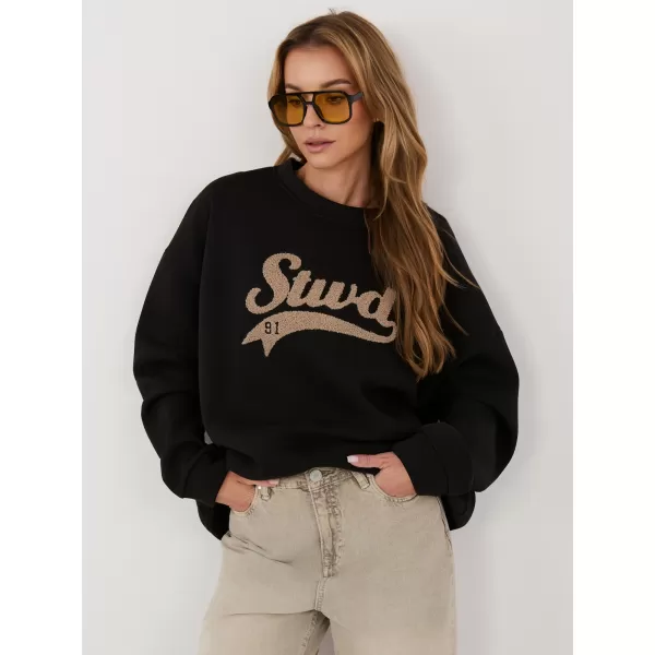  Dámská mikina RUE PARIS RV-BL-A1080.47 BLACK 