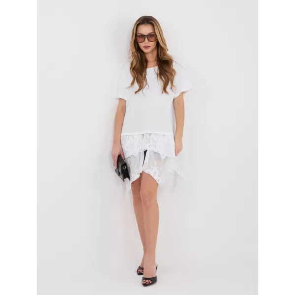  Dámské triko ITALY MODA IT-SK-81869.54 WHITE 