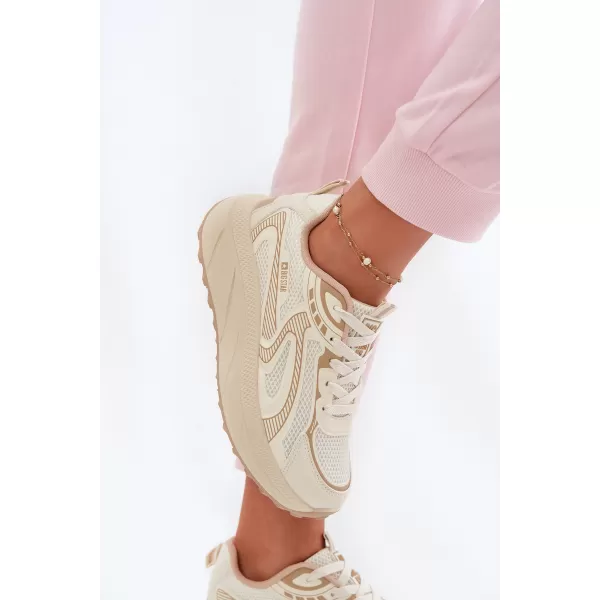  Dámské tenisky BIG STAR SHOES TT274326 BEIGE 