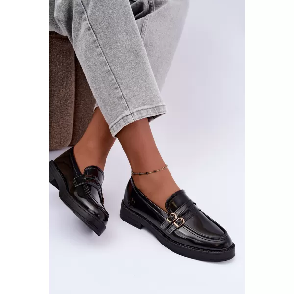  Dámské mokasíny BOTO D-325 BLACK 