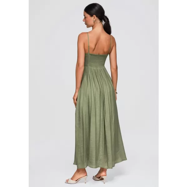  Dámské šaty OMBRE OW-DLR-E0009 GREEN 