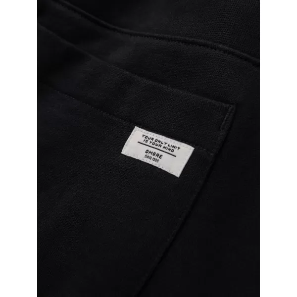  Pánské tepláky OMBRE OM-PABS-0305 BLACK 